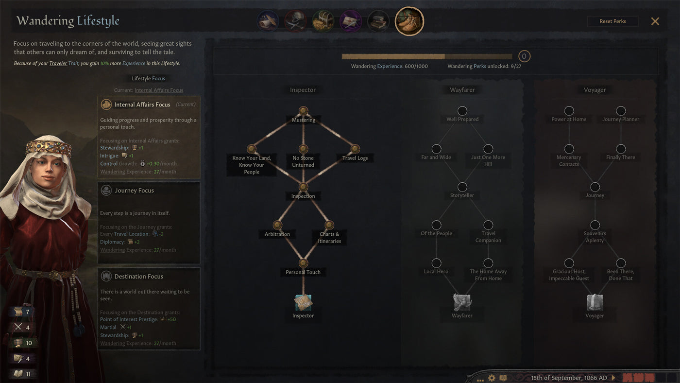 Crusader Kings III: Wandering Nobles - PC (Steam) — скриншот 1