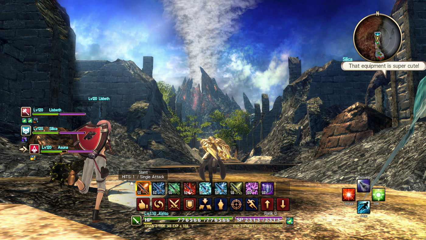 Sword Art Online Hollow Realization Deluxe - PC (Steam) — скриншот 1