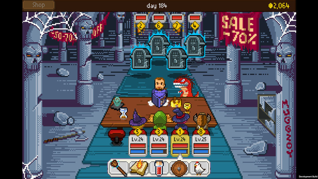 Knights of Pen and Paper - Haunted Fall DLC - PC (Steam) — screenshot 3