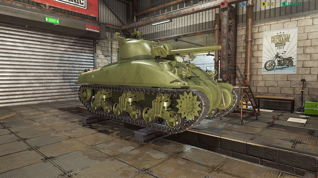 Tank Mechanic Simulator - Shermans DLC - PC (Steam) — screenshot 3