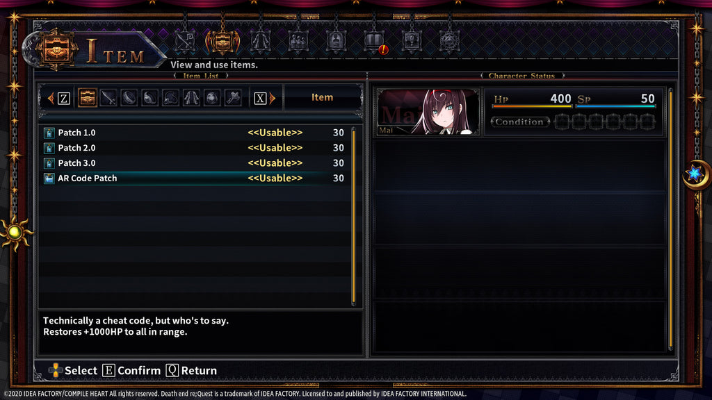Death end re;Quest 2 - Deluxe Helping Hand Set screenshot