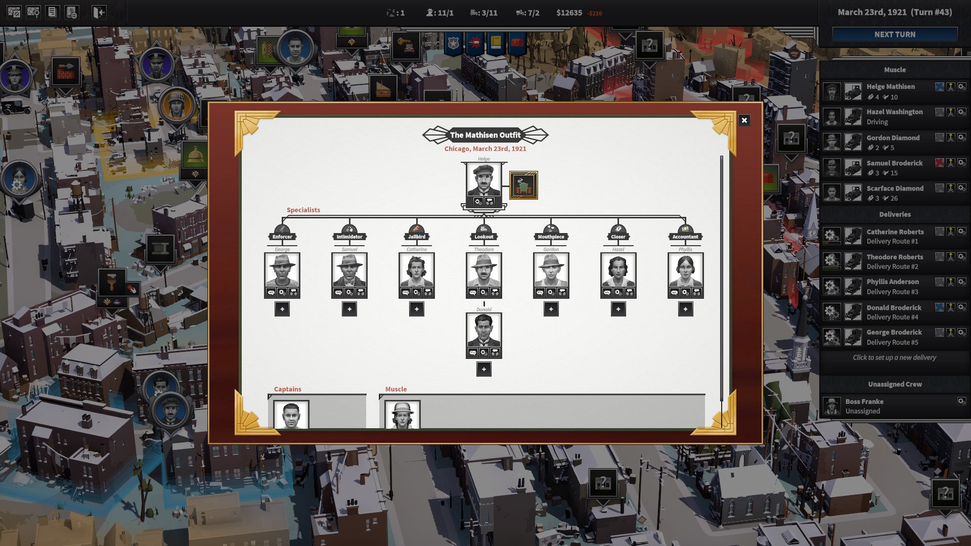 City of Gangsters: Criminal Record DLC - PC (Steam) — screenshot 1