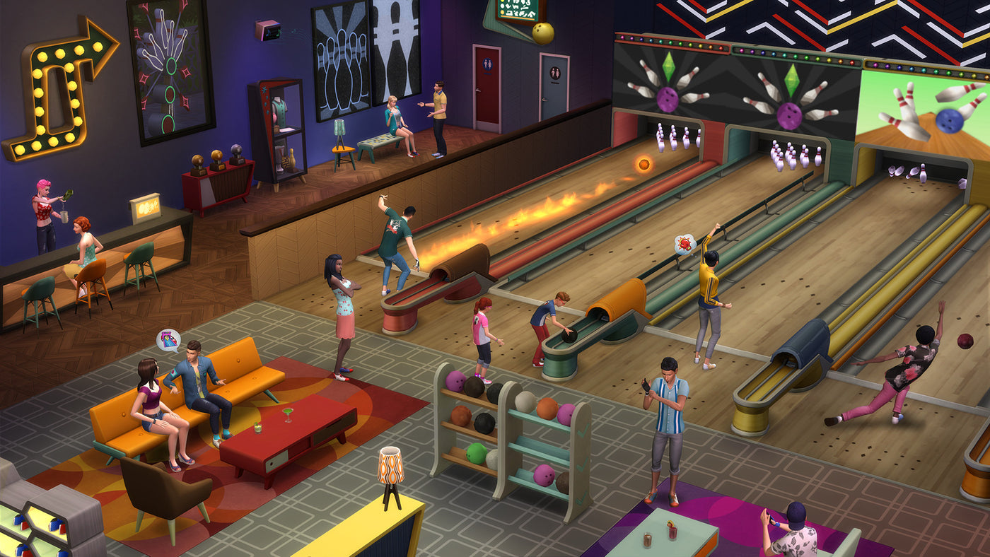 The Sims 4 - Bowling Night Stuff DLC - PC (EA) — скриншот 1