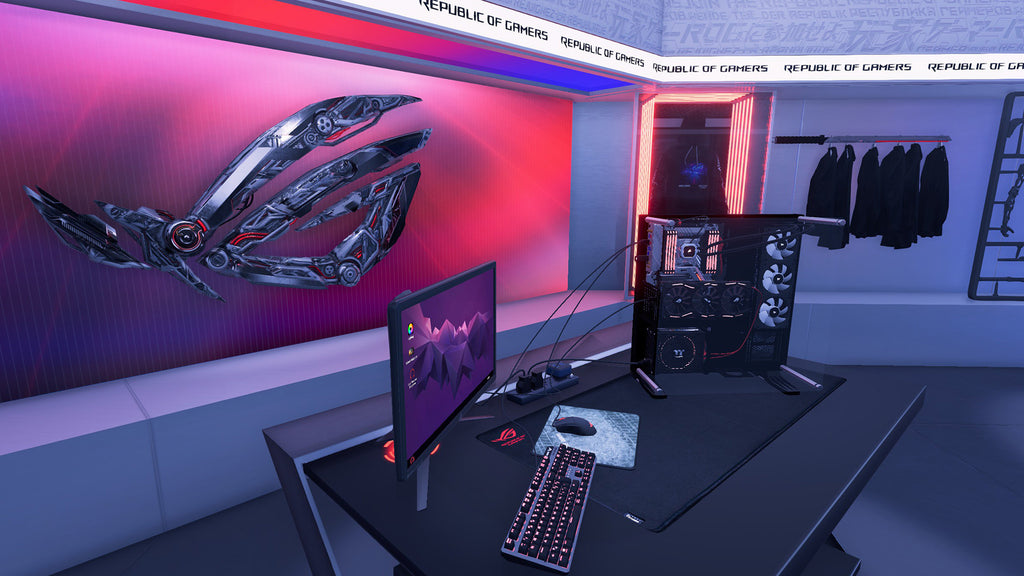 Pc Building Simulator - Republic of Gamers Workshop DLC - PC (Steam) — screenshot 1