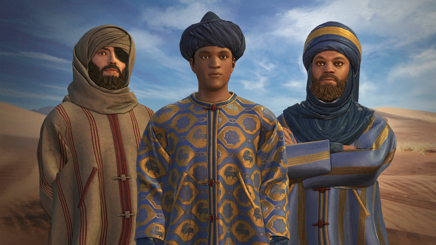 Crusader Kings III - Content Creator Pack: North African Attire - PC (Steam) — скриншот 3