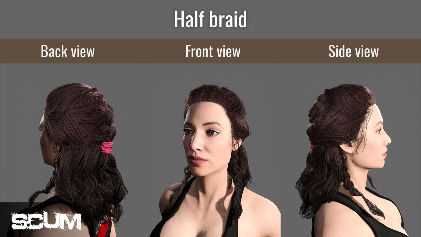 SCUM Female Hair Pack DLC - PC (Steam) — скриншот 2