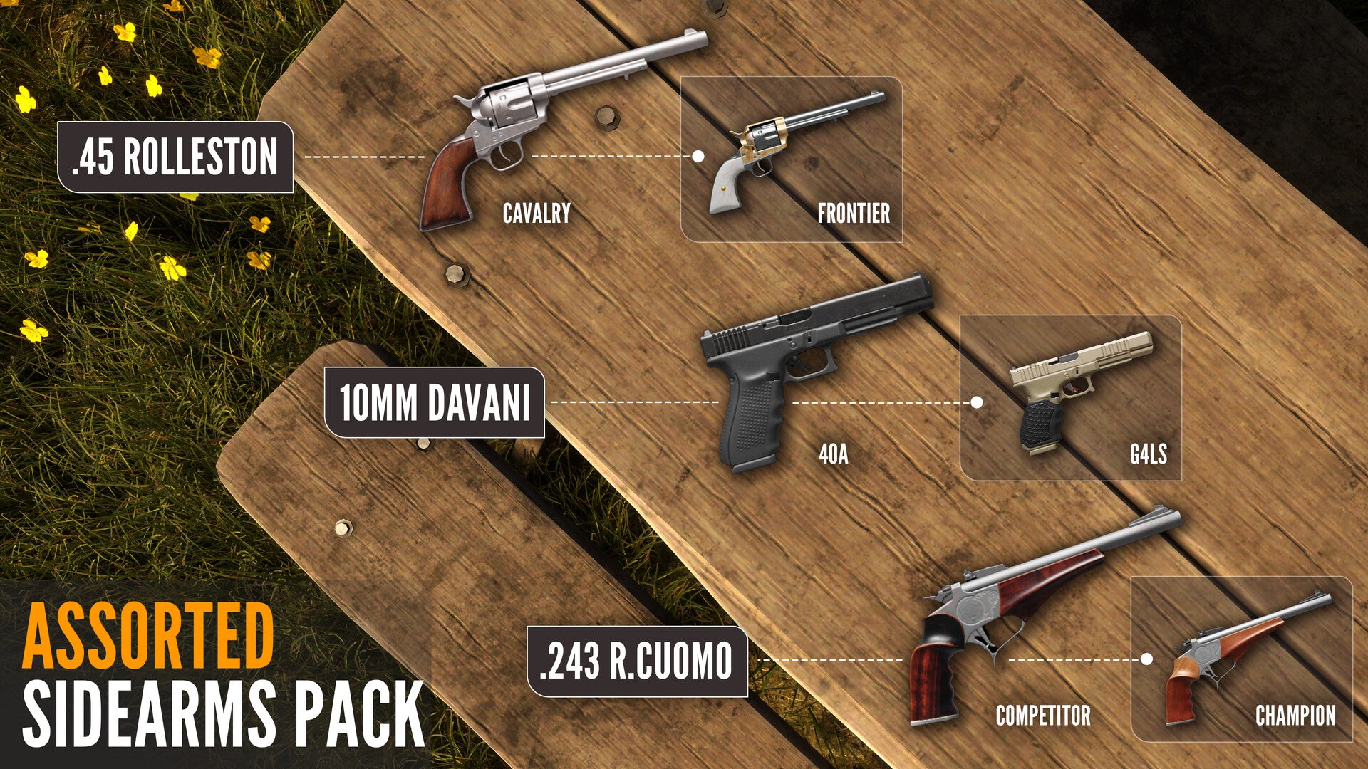 theHunter: Call of the Wild - Assorted Sidearms Pack - PC (Steam) — screenshot 2