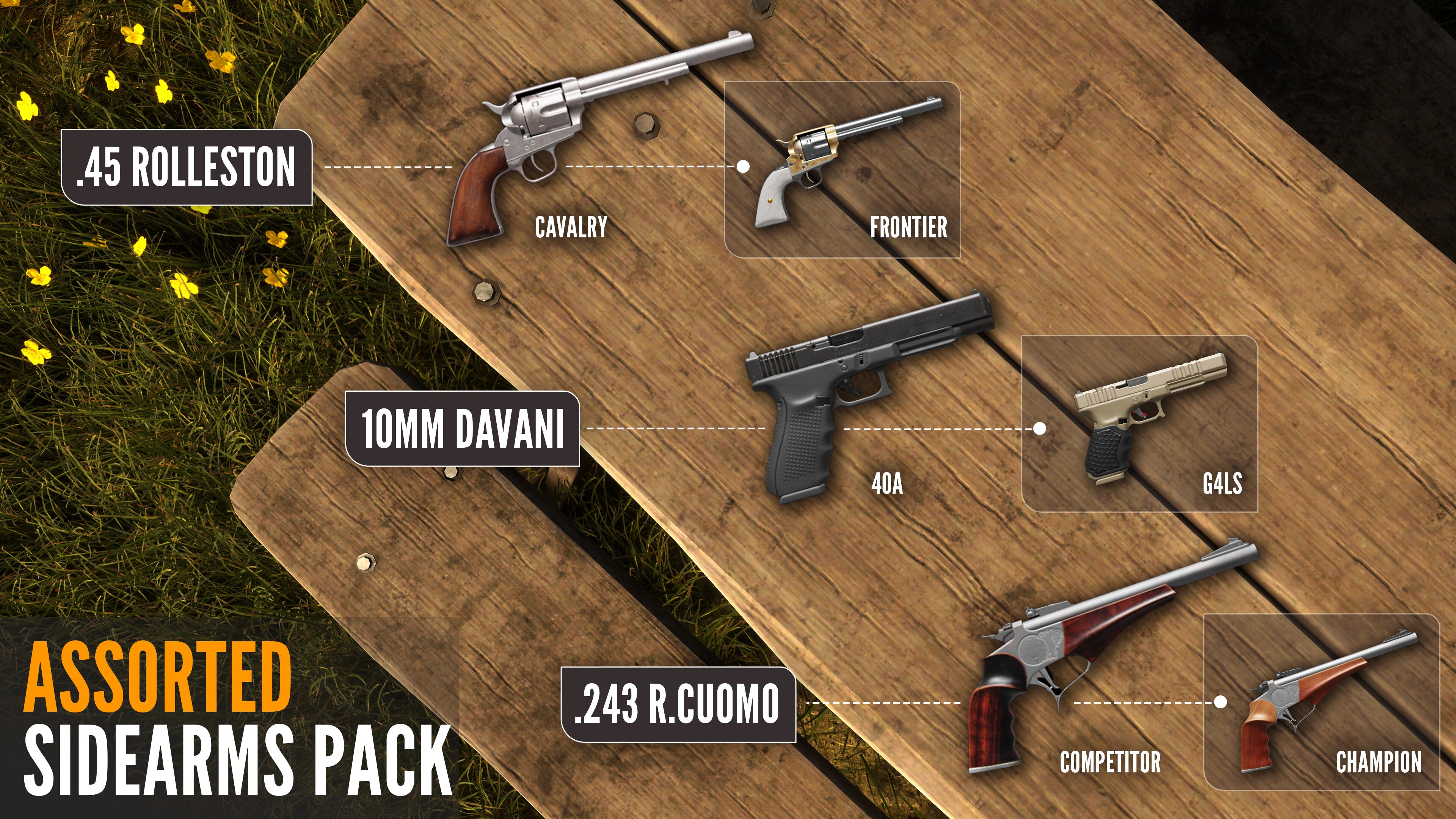 theHunter: Call of the Wild - Assorted Sidearms Pack - PC (Steam) — screenshot 1