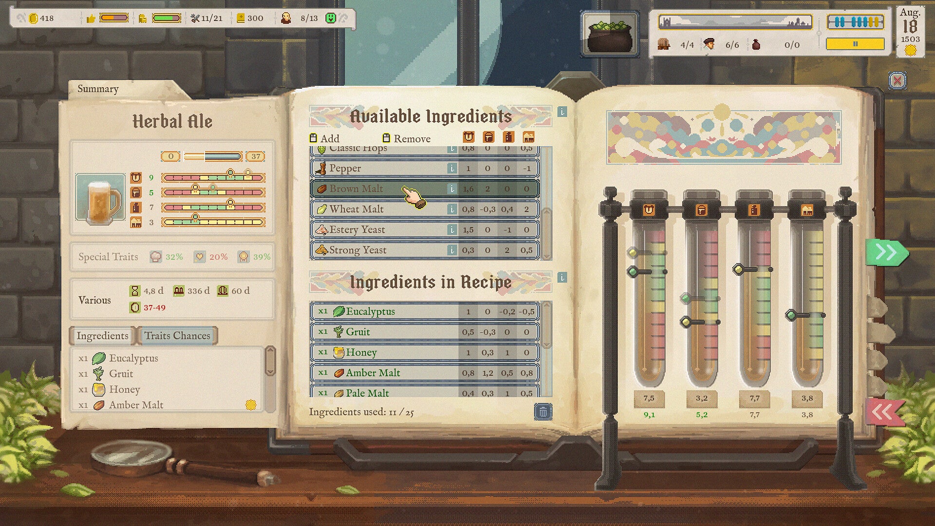 Ale Abbey - Monastery Brewery Tycoon - PC (Steam) — screenshot 3
