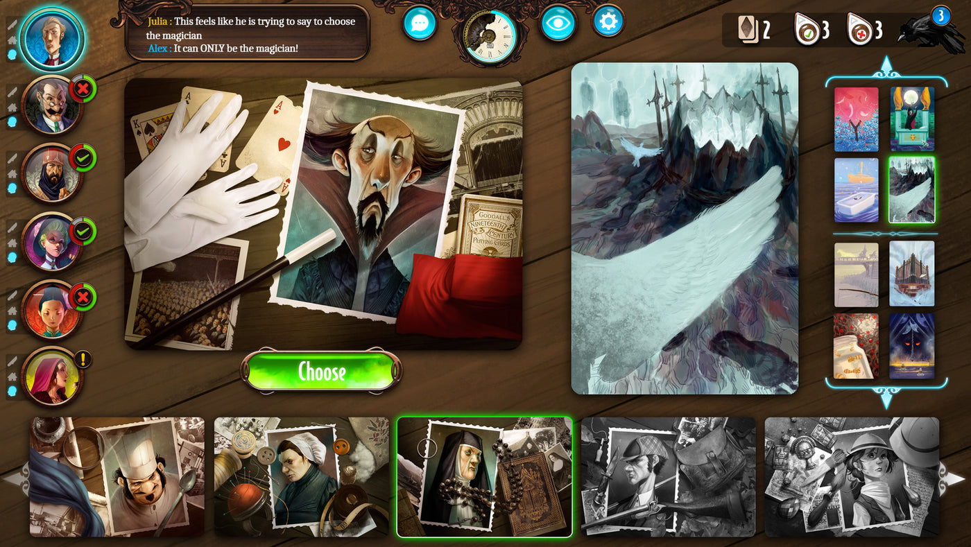 Mysterium: A Psychic Clue Game - PC (Steam) — скриншот 1