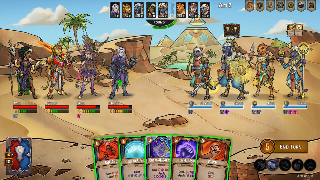 Across The Obelisk: Sands of Ulminin DLC - PC (Steam) — screenshot 2