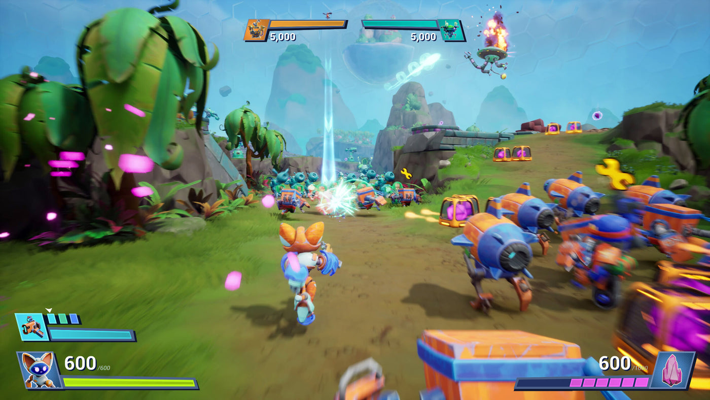 Chip ‘n Clawz vs. The Brainioids - PC (Steam) — скриншот 1