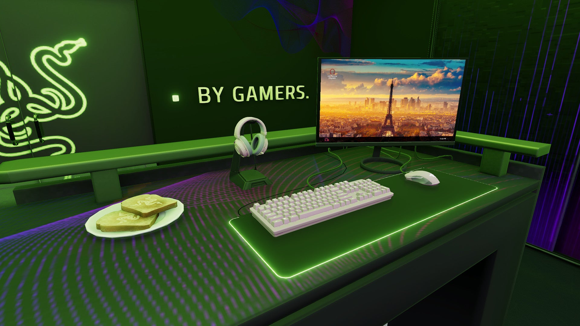 Pc Building Simulator - Razer Workshop DLC - PC (Steam) — screenshot 3