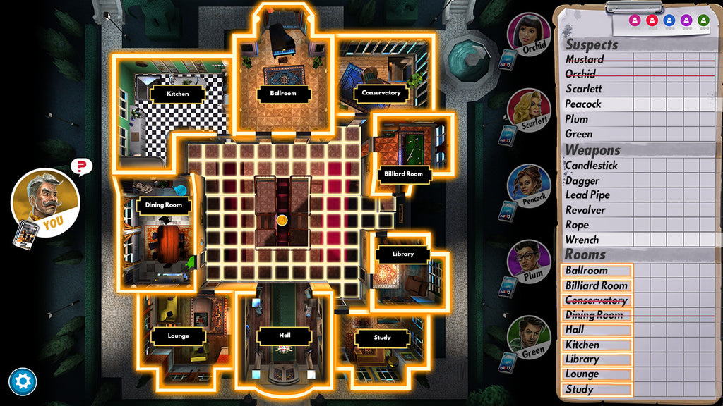 Clue/Cluedo: The Classic Mystery Game - PC (Steam) — screenshot 2