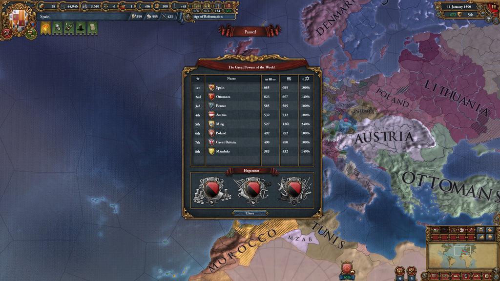 Europa Universalis IV - Emperor DLC - PC (Steam) — screenshot 1