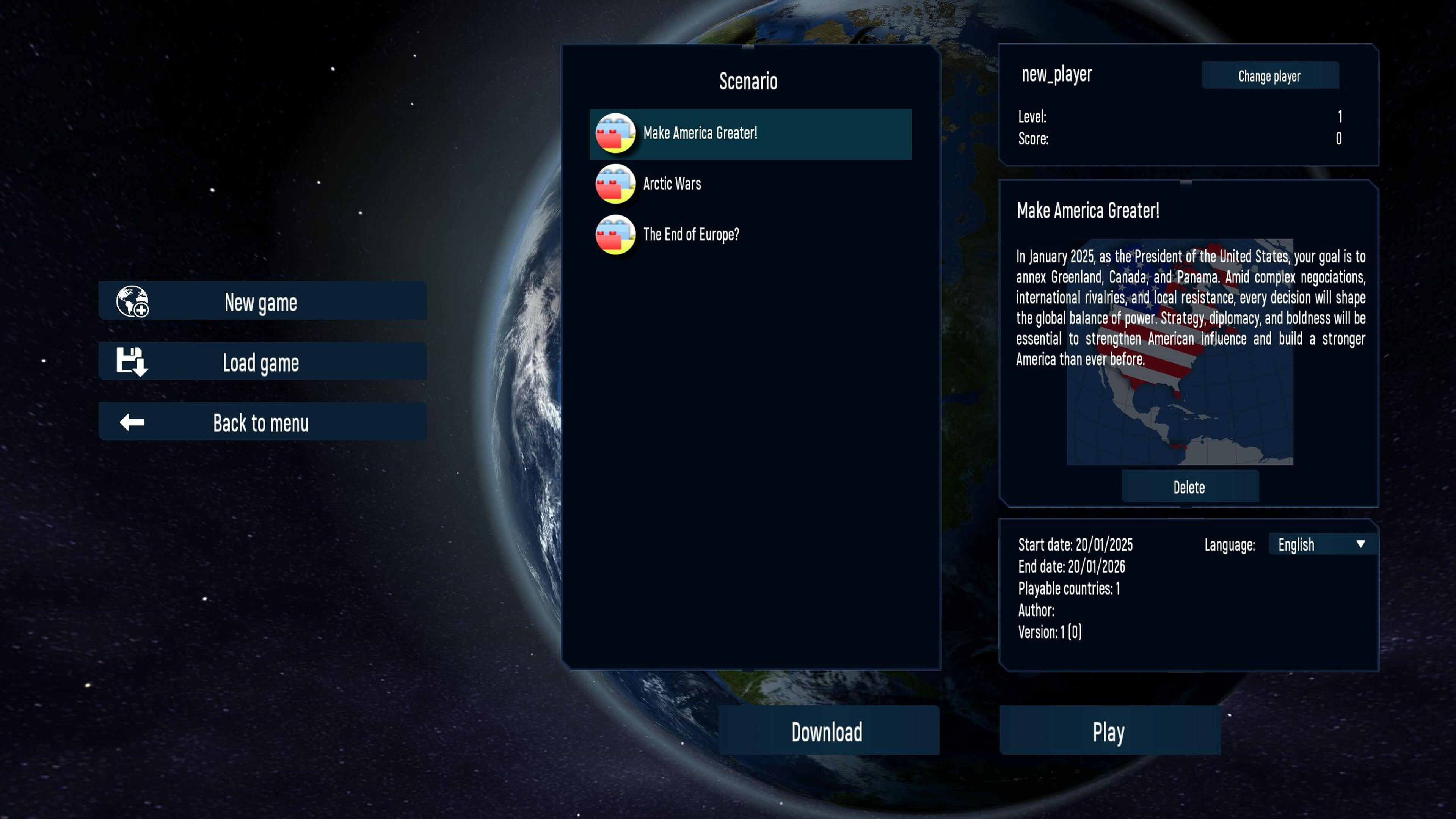 Modding Tool Add-on - Geo-Political Simulator 5 - PC (Steam) — screenshot 3
