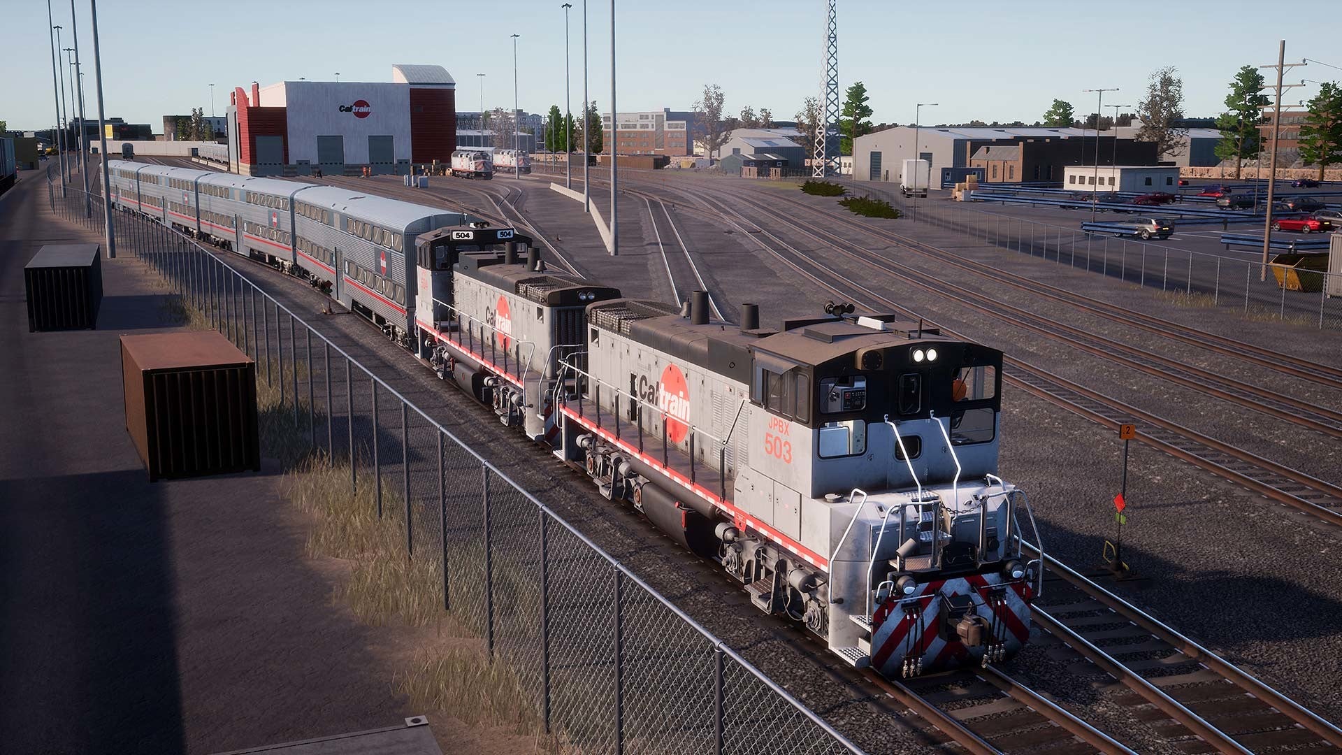 Train Sim World: Caltrain MP15DC Diesel Switcher Loco Add-On DLC - PC (Steam) — screenshot 3
