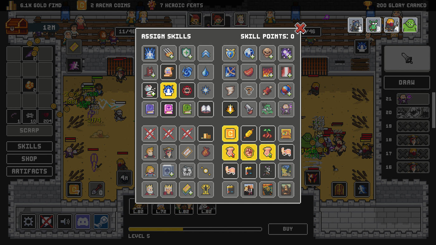 Clicker Arena - PC (Steam) — скриншот 2