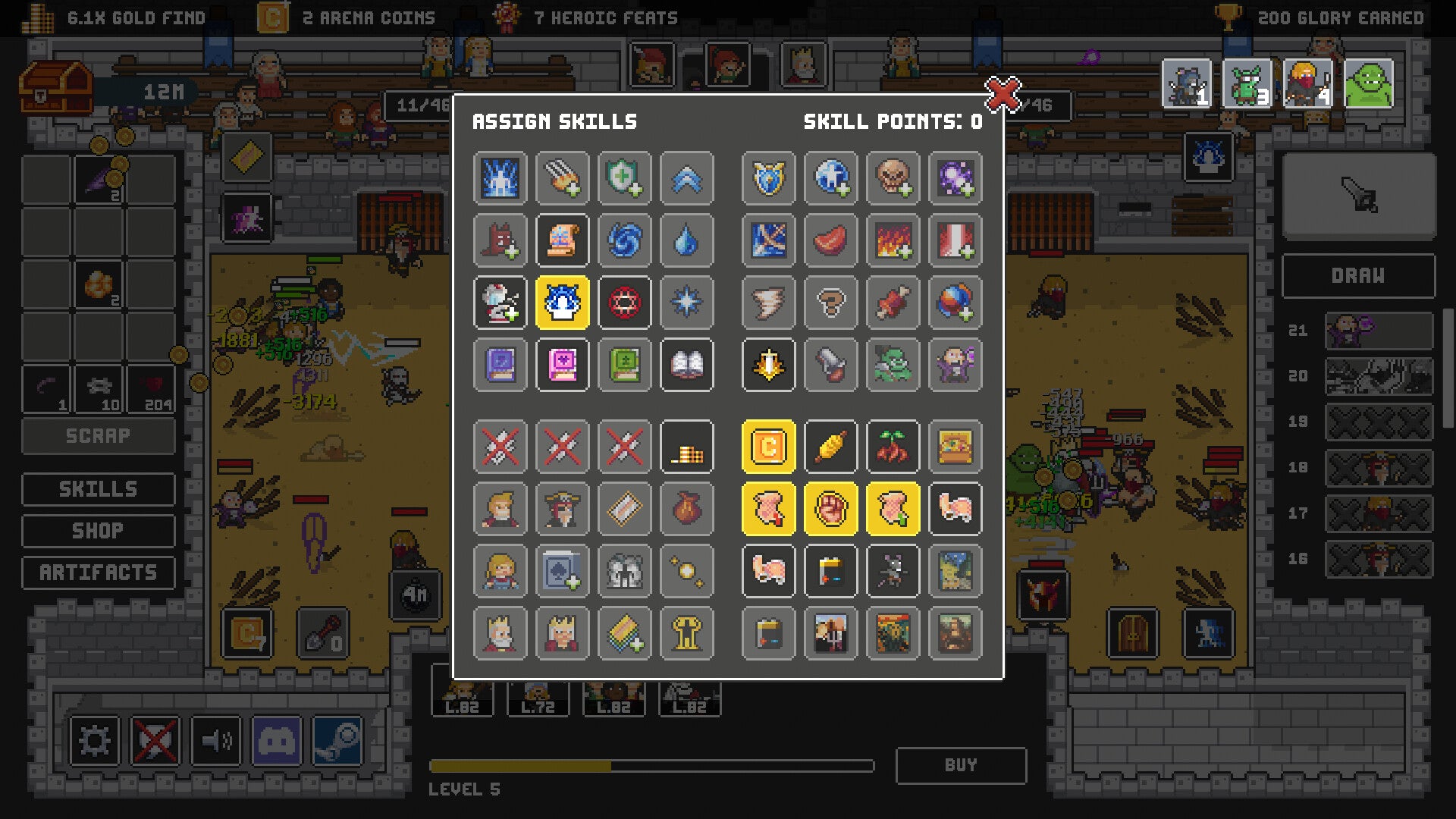 Clicker Arena - PC (Steam) — screenshot 2