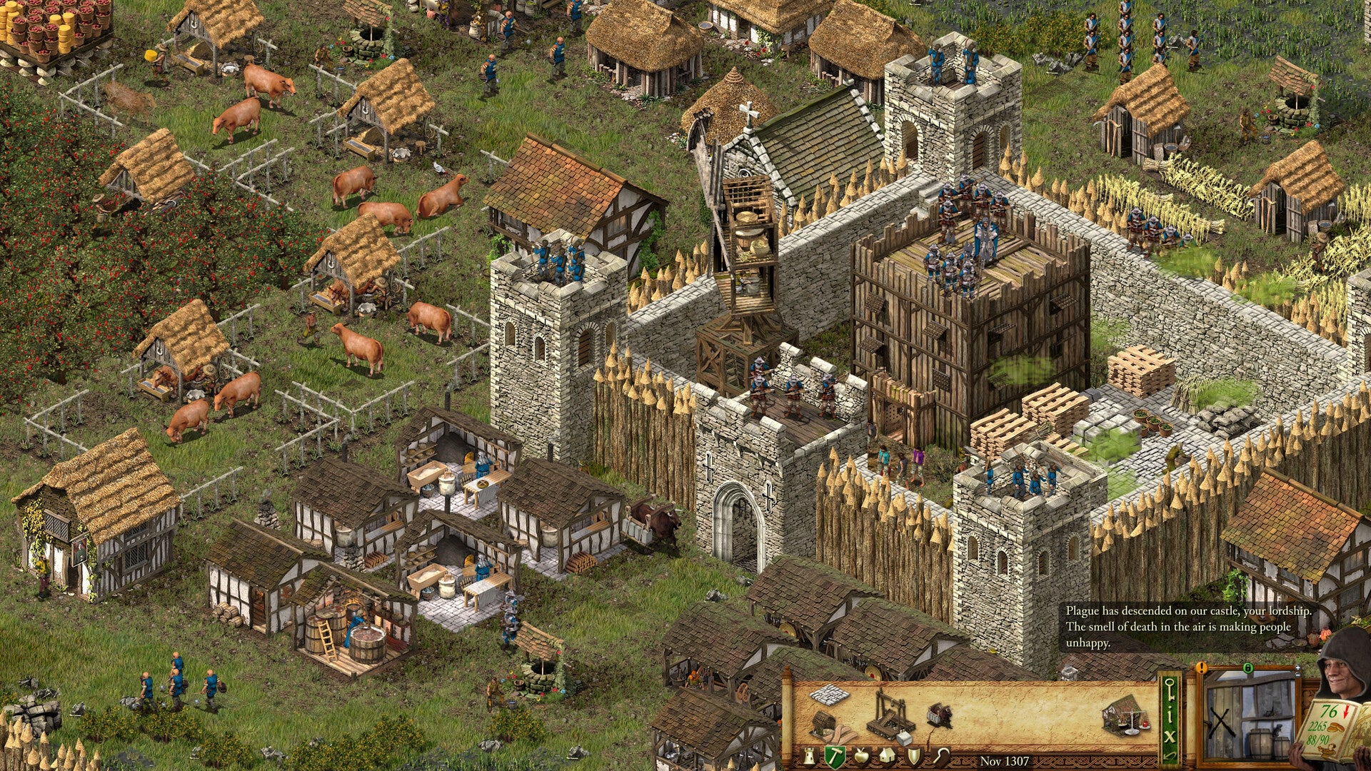 Stronghold: Definitive Edition - Valley of the Wolf Campaign screenshot