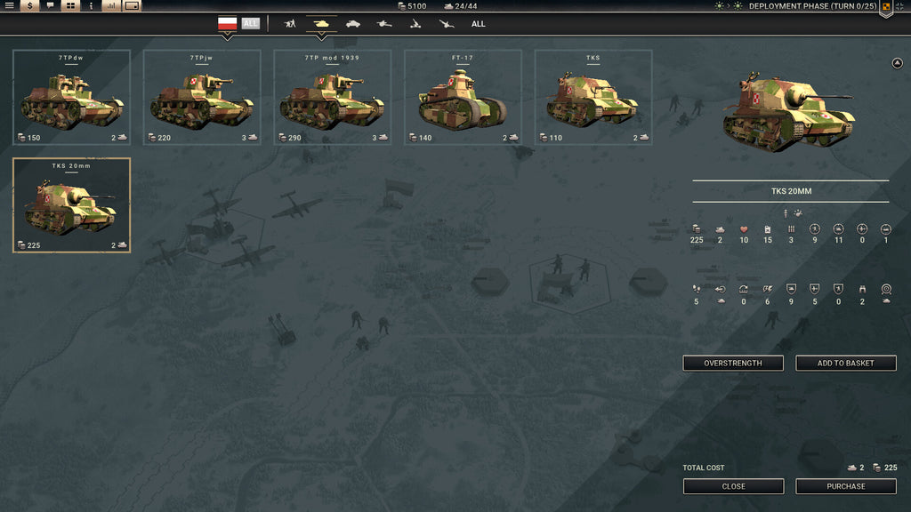 Panzer Corps 2: War Stories - Fall of Poland DLC - PC (Steam) — screenshot 1
