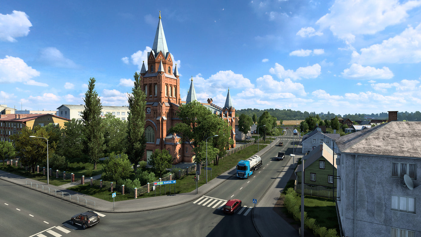 Euro Truck Simulator 2 - Beyond the Baltic Sea DLC - PC (Steam) — скриншот 2