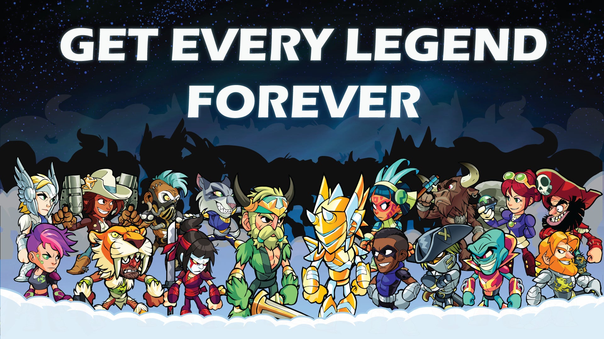 Brawlhalla - All Legends (Current and Future) - PC (Ubisoft) — screenshot 1