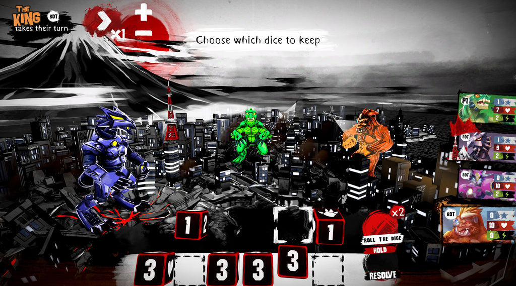 King of Tokyo - Richard Garfield - PC (Steam) — screenshot 2