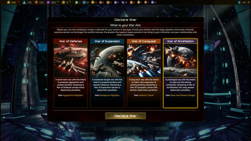 Galactic Civilizations IV - Warlords DLC - PC (Steam) — screenshot 1