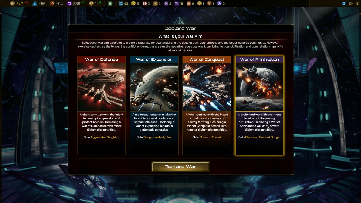 Galactic Civilizations IV - Warlords DLC - PC (Steam) — screenshot 1