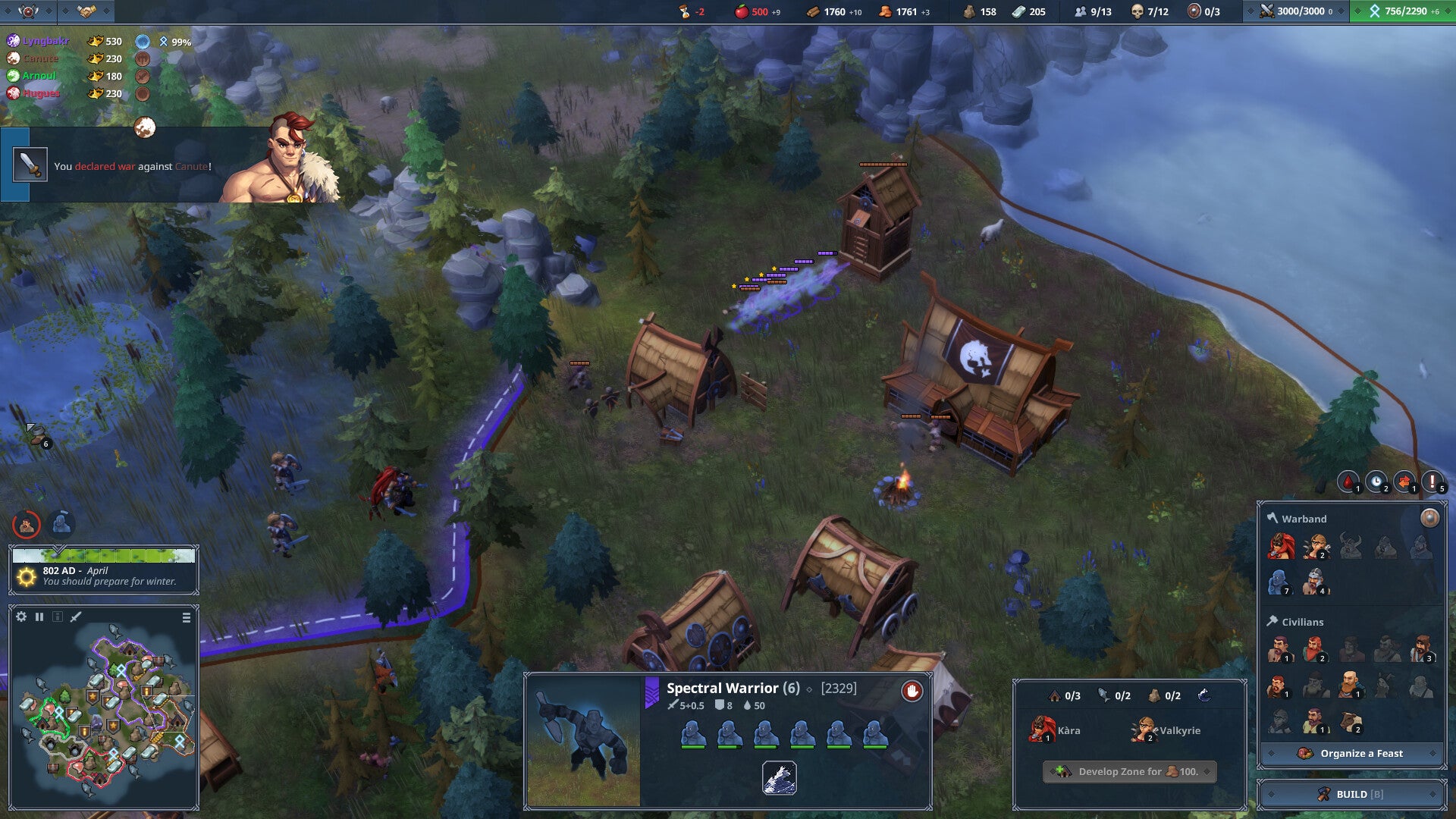 Northgard - Lyngbakr Clan of the Kraken DLC - PC (Steam) — screenshot 3