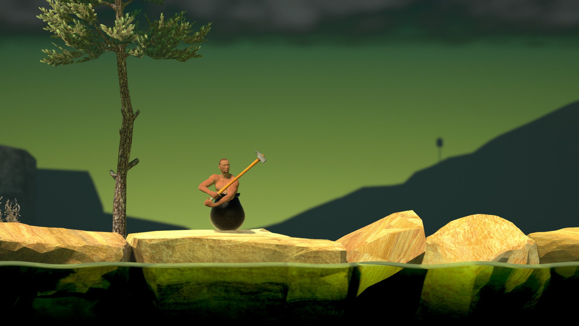 Getting Over It with Bennett Foddy - PC (Steam) — screenshot 1