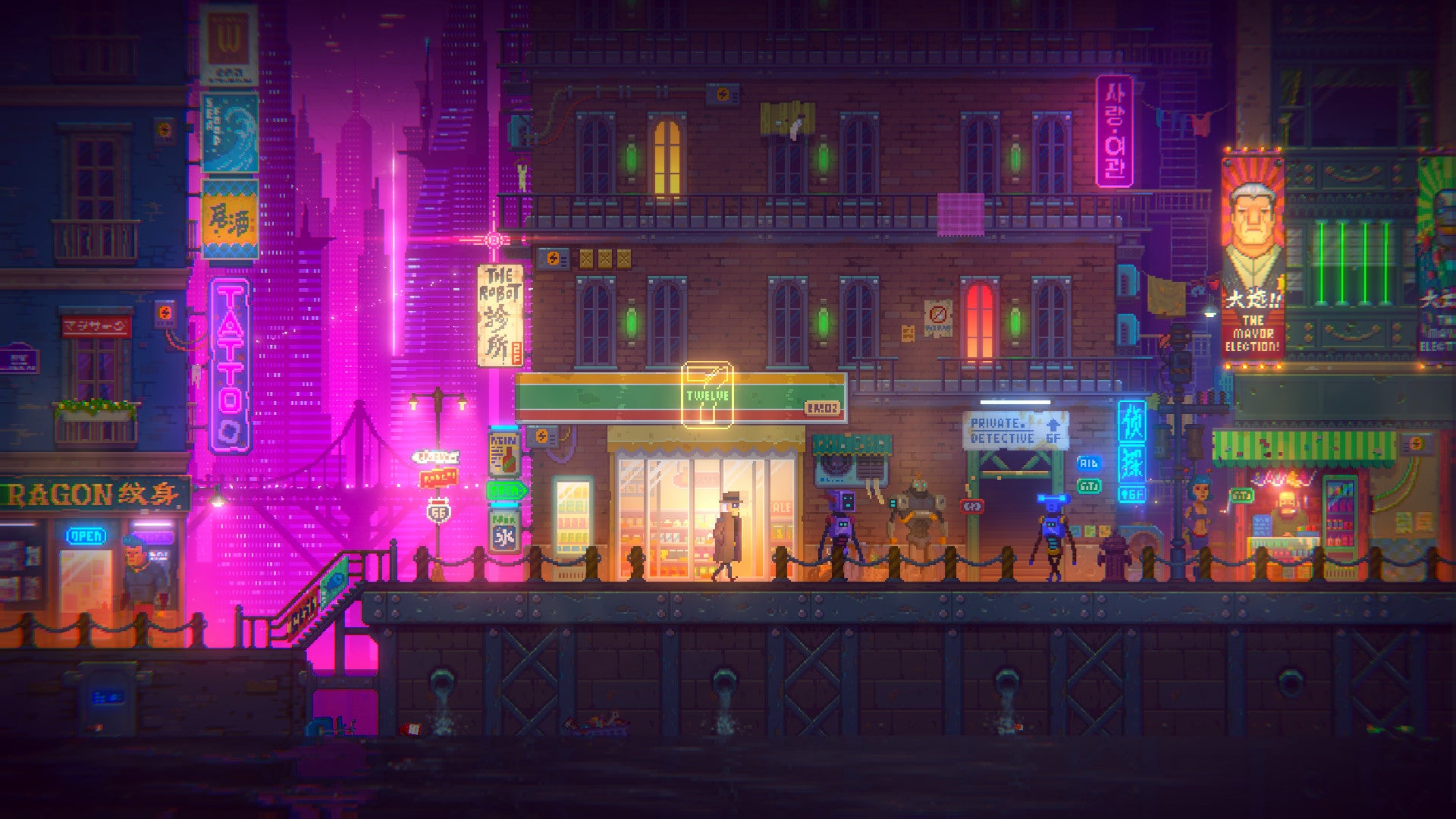 Tales of the Neon Sea - PC (Steam) — screenshot 1