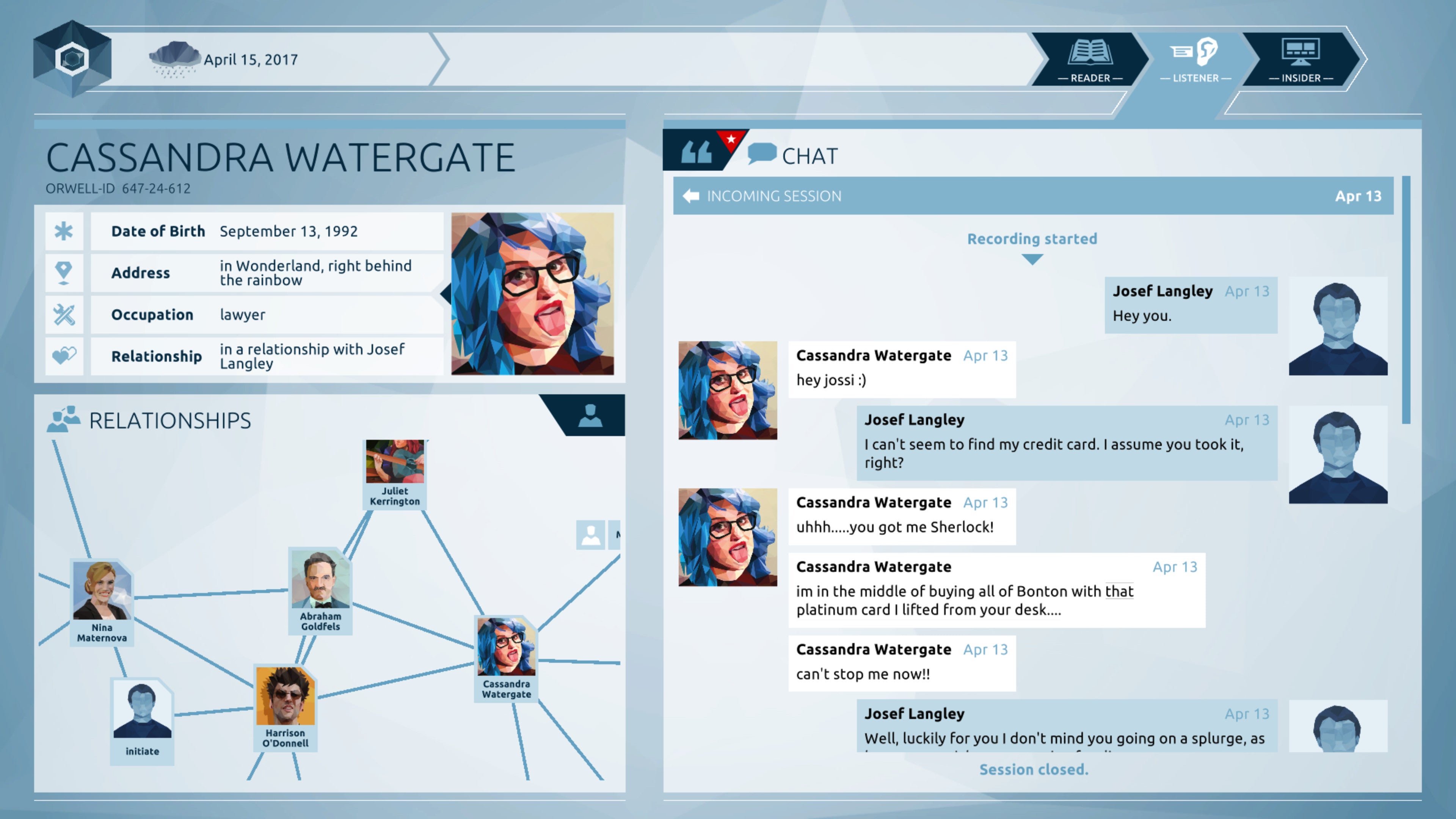 Orwell: Keeping an Eye On You - PC (Steam) — screenshot 2
