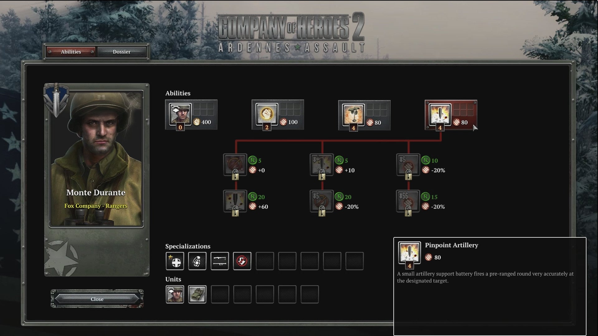 Company of Heroes 2 - Ardennes Assault: Fox Company Rangers screenshot