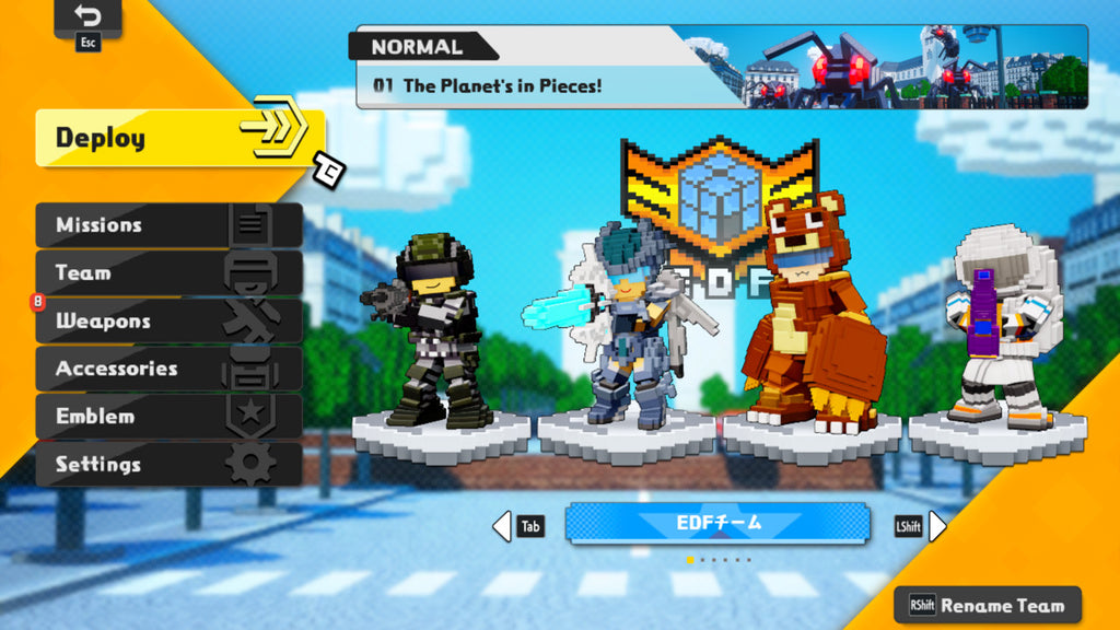 EARTH DEFENSE FORCE: WORLD BROTHERS - PC (Steam) — screenshot 1