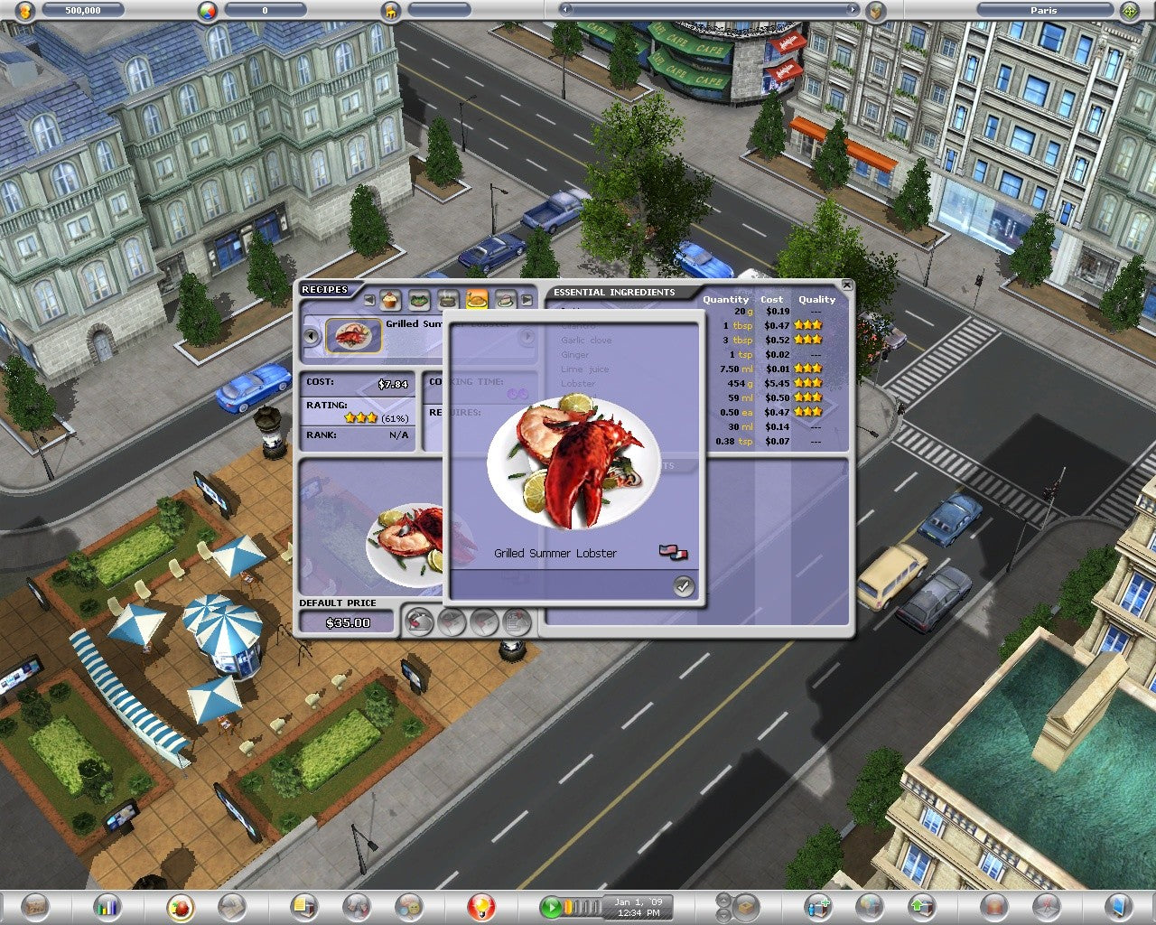 Restaurant Empire II - PC (Steam) — скриншот 1