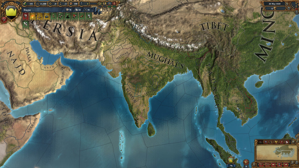 Europa Universalis IV - Indian Subcontinent Unit Pack DLC - PC (Steam) — screenshot 2