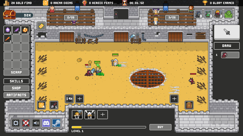 Clicker Arena - PC (Steam) — screenshot 1