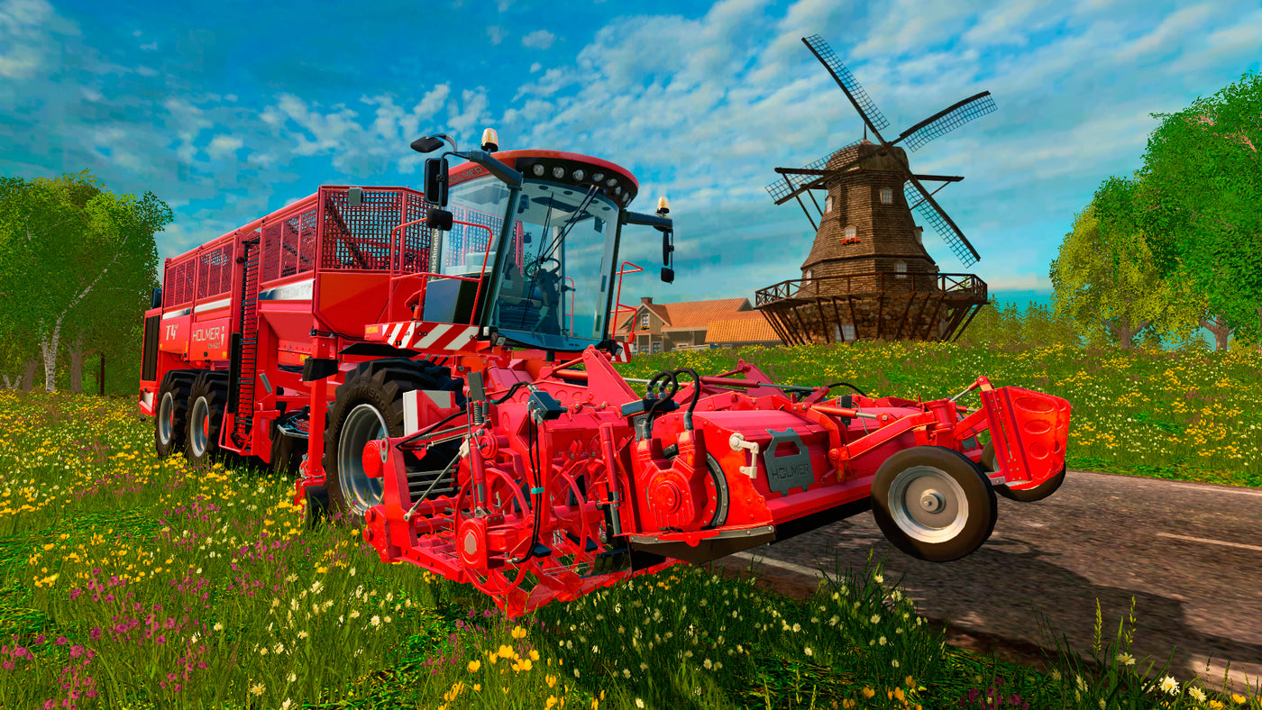 Farming Simulator 15 - HOLMER DLC - PC (Steam) — скриншот 1