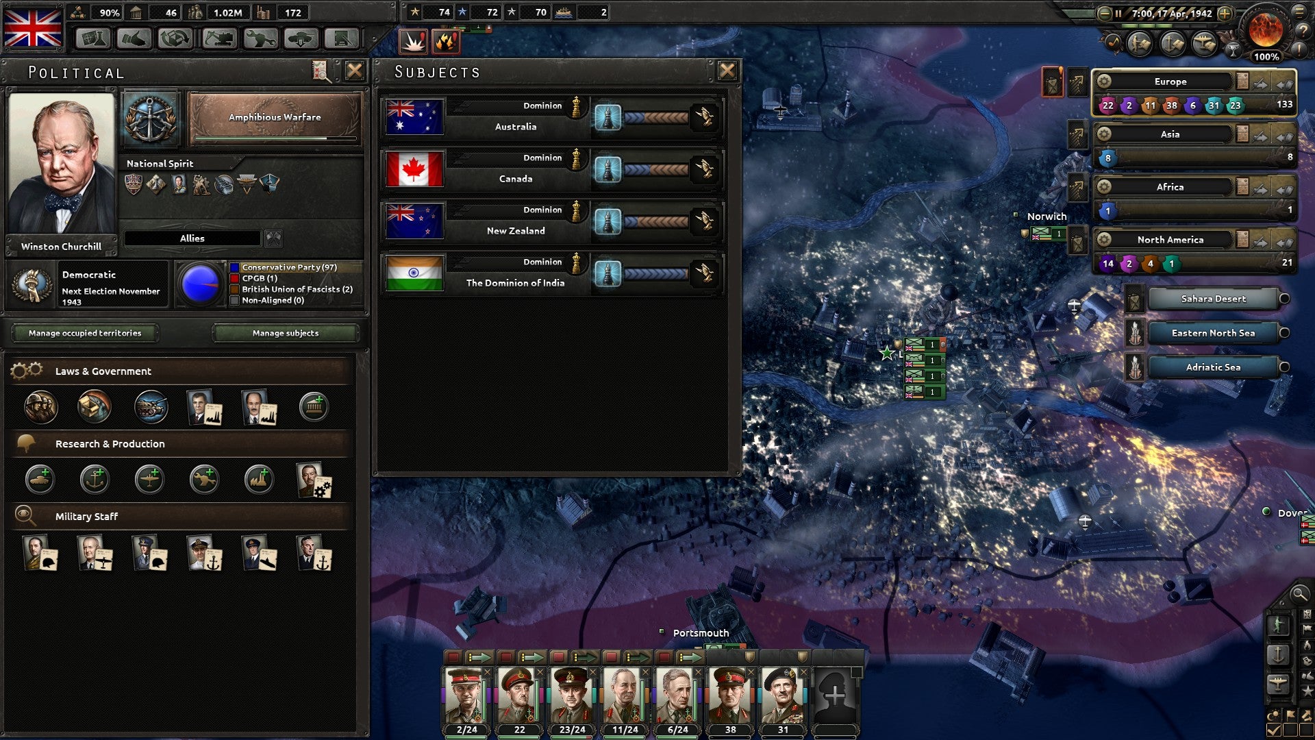 Hearts of Iron IV - Together for Victory DLC - PC (Steam) — screenshot 1