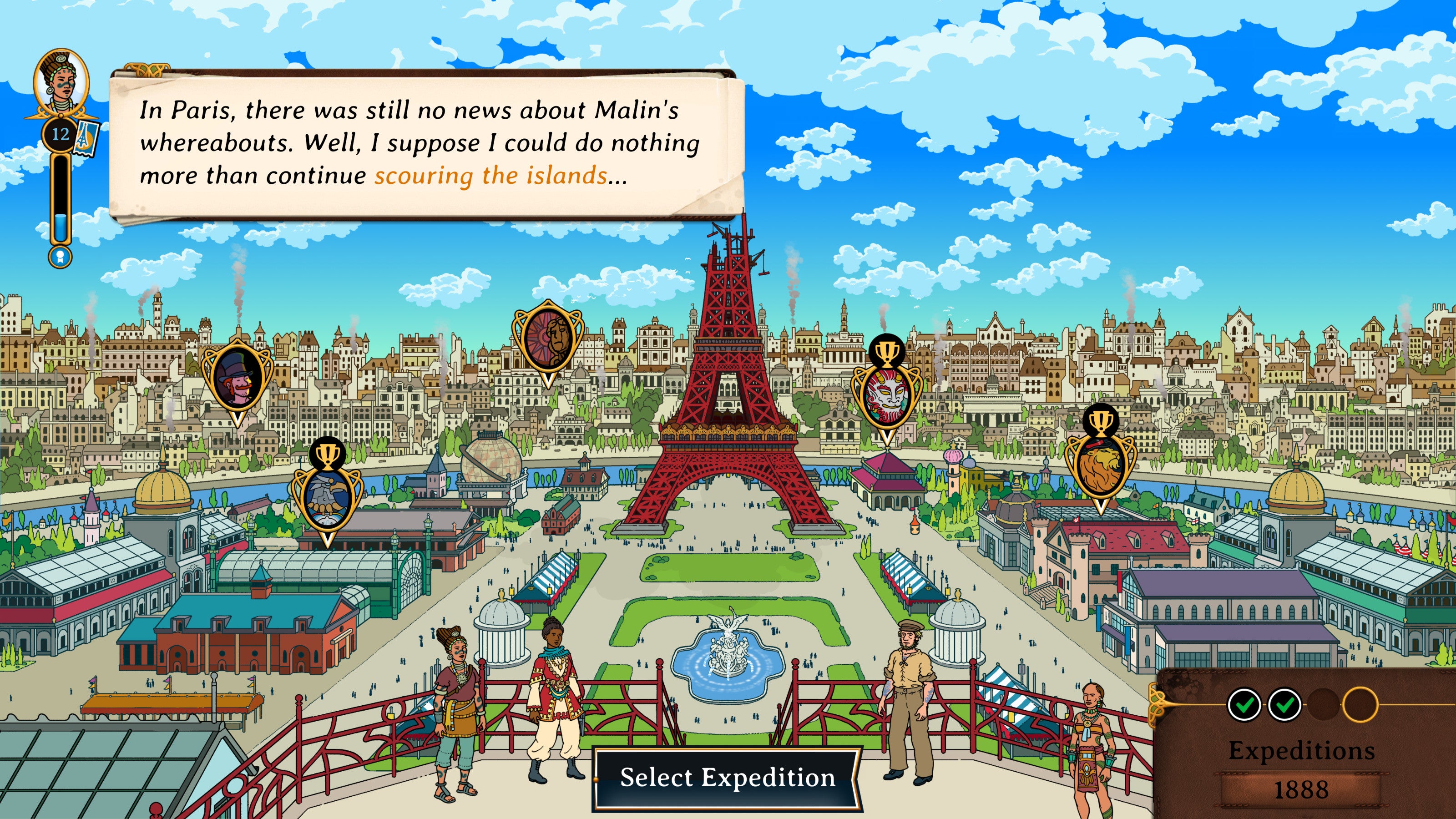 Curious Expedition 2 - PC (Steam) — screenshot 1
