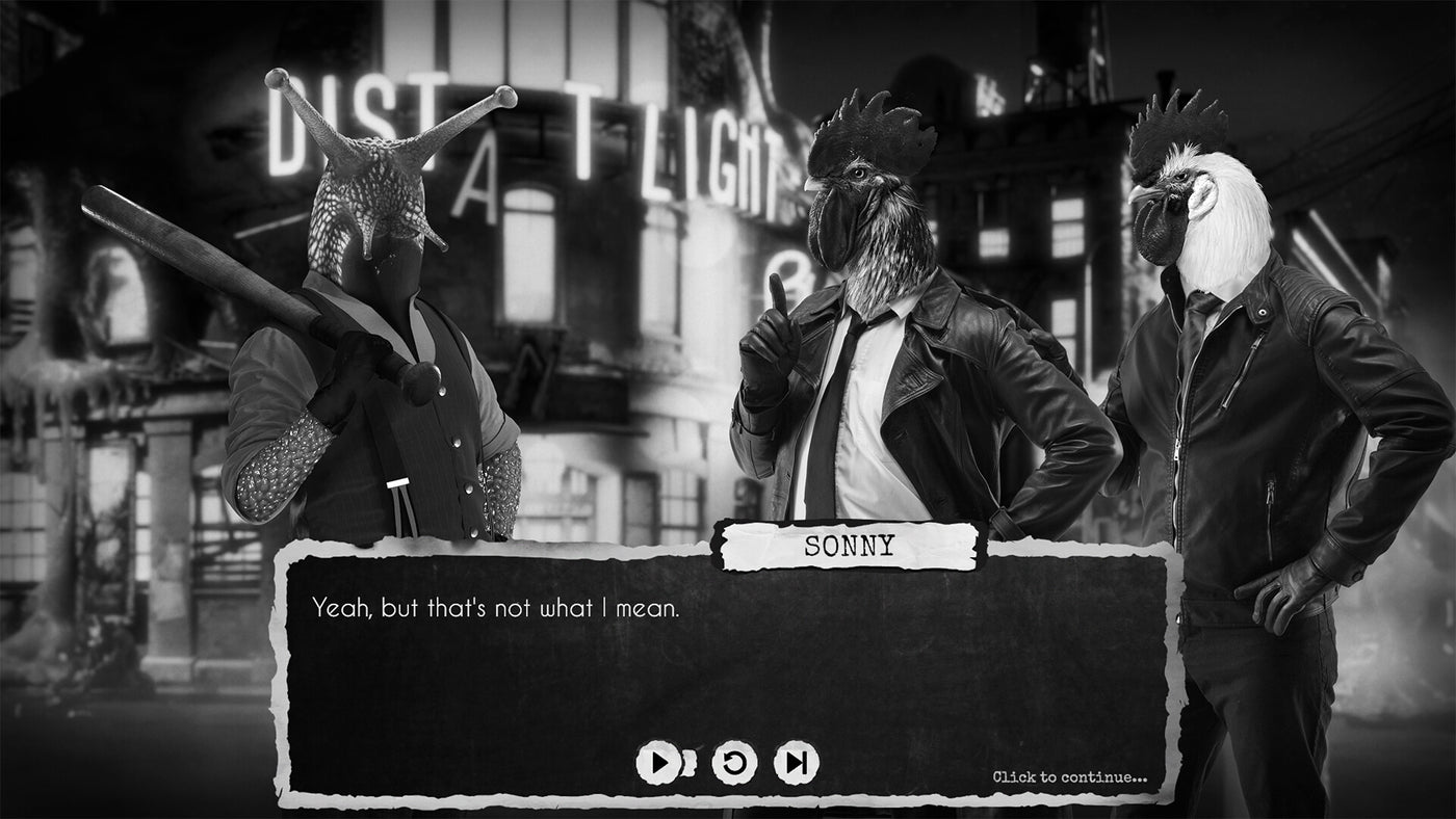 Chicken Police: Into the HIVE! - PC (Steam) — скриншот 1