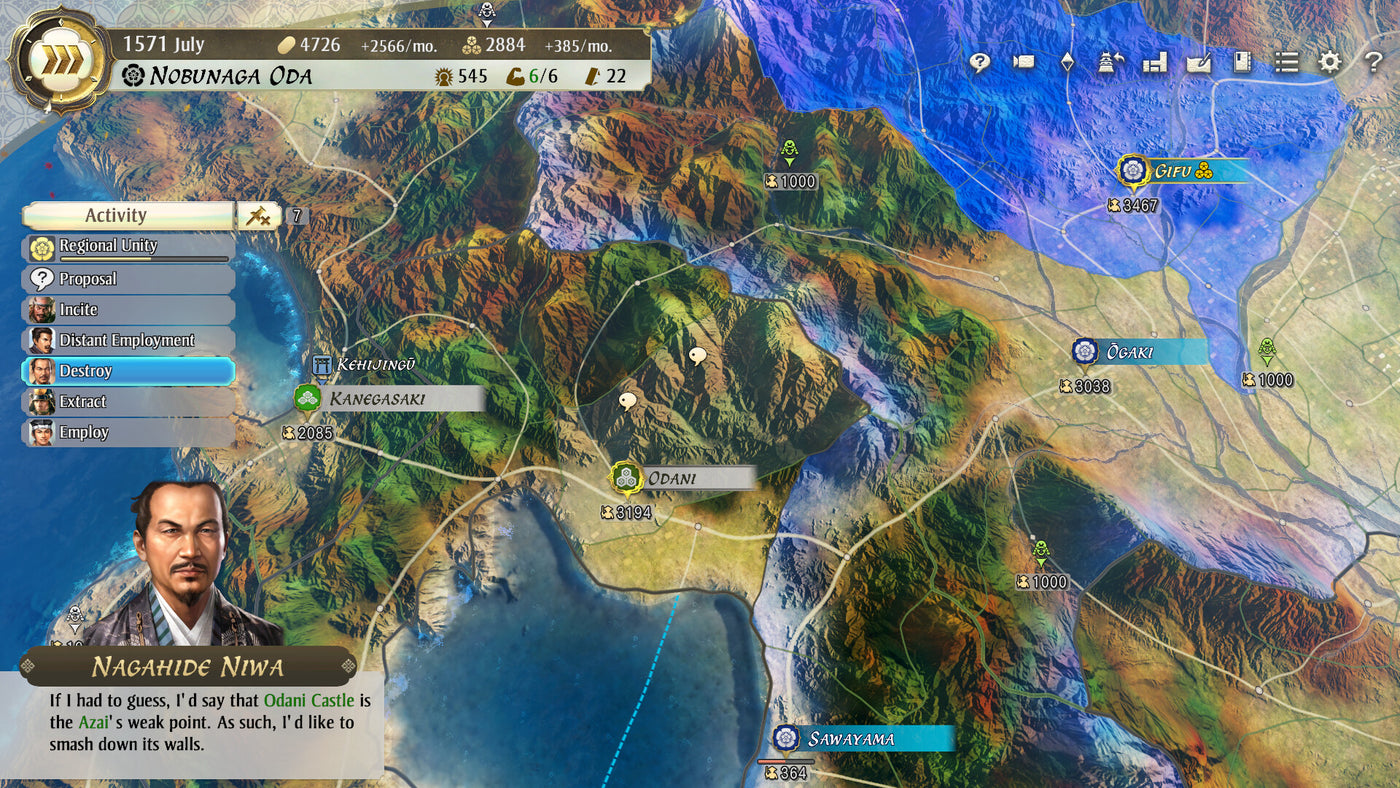 NOBUNAGA'S AMBITION: Awakening - PC (Steam) — скриншот 3