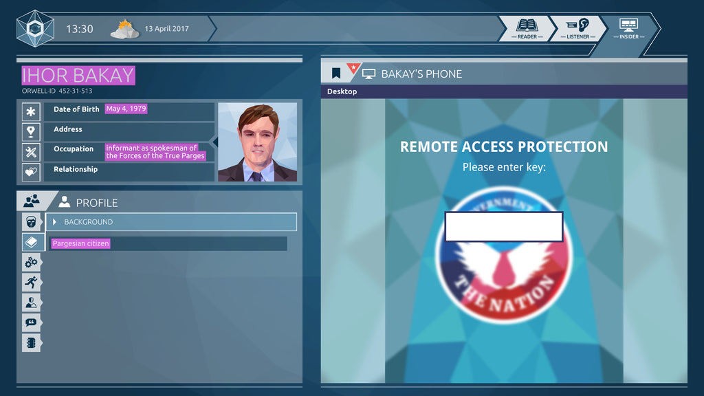 Orwell: Ignorance is Strength - PC (Steam) — screenshot 2