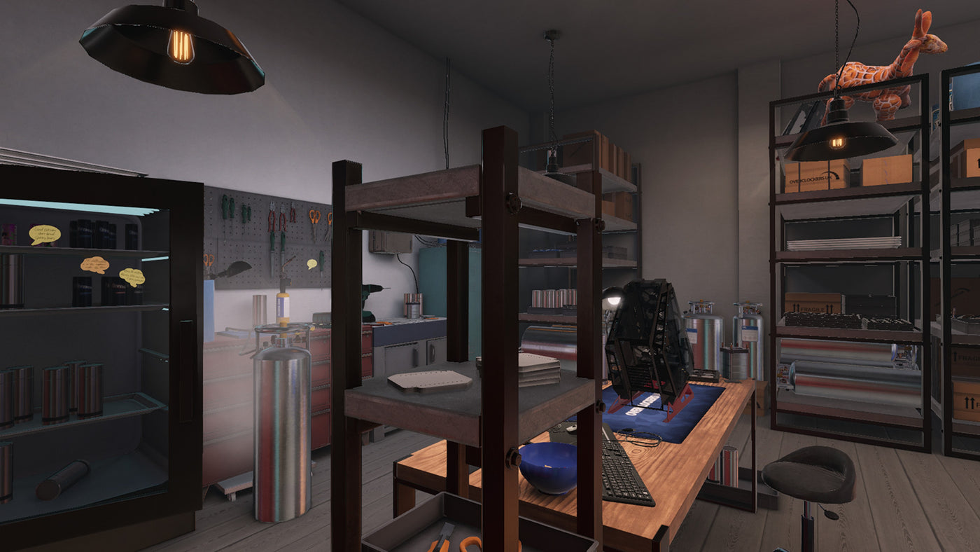 PC Building Simulator - Overclockers UK Workshop DLC - PC (Steam) — скриншот 3