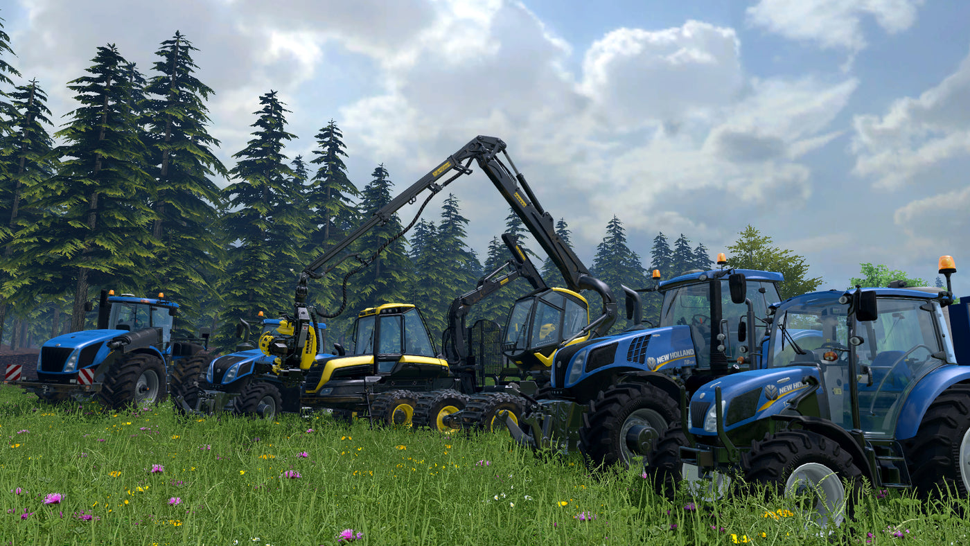 Farming Simulator 15 Gold Edition - PC (Steam) — скриншот 2