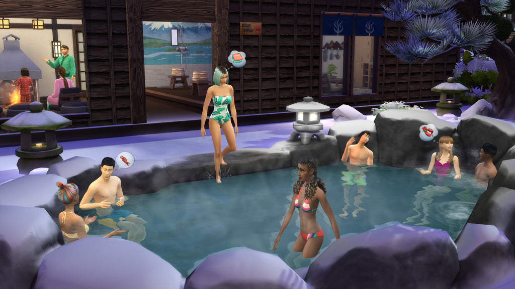 Sims 4 - Snowy Escape DLC - Xbox One / Xbox Series Xs — screenshot 2
