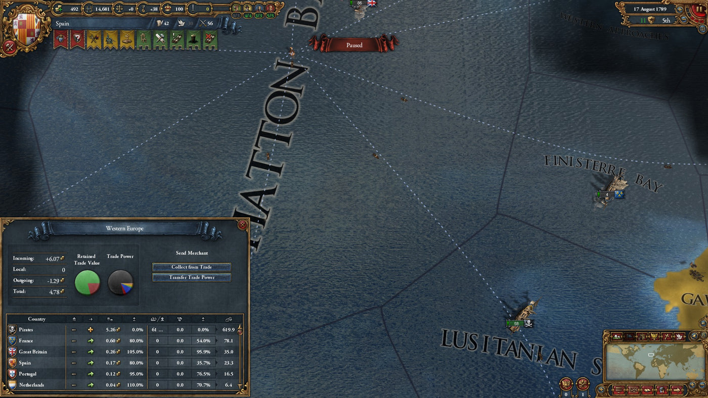 Europa Universalis IV - Wealth of Nations DLC - PC (Steam) — скриншот 1