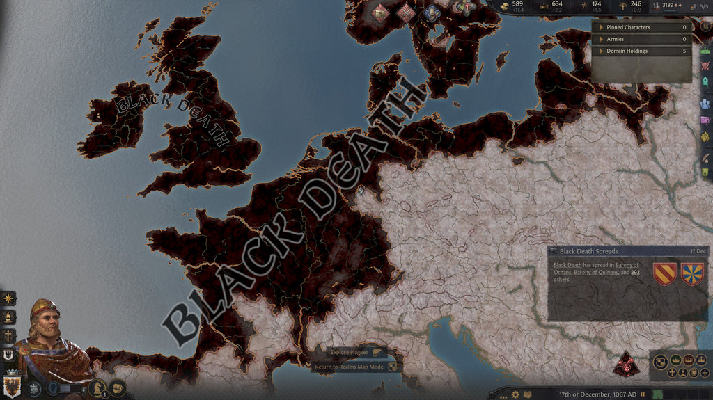 Crusader Kings III: Legends of the Dead screenshot
